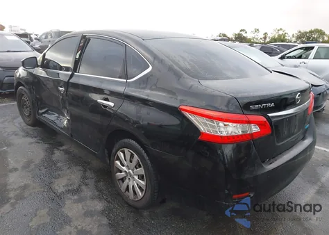 2014 Nissan Sentra Sv из США, поврежденный, VIN 3N1AB7AP6EY243198